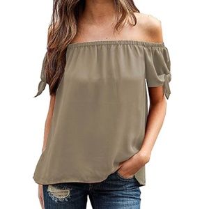 Off-the-Shoulder Blouse